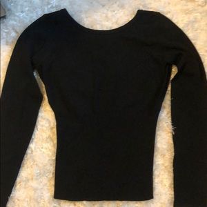 Black sweater